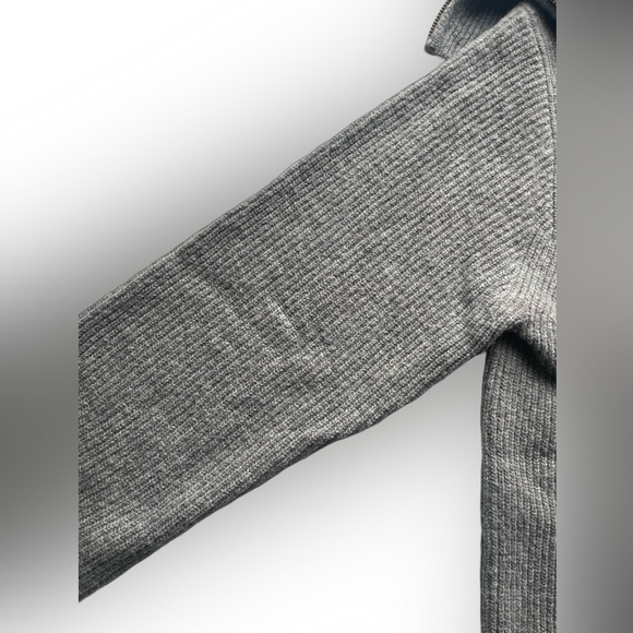 J.Crew Gray Half-zip stretch Sweater - Long Sleeve - Size M - Picture 10 of 15